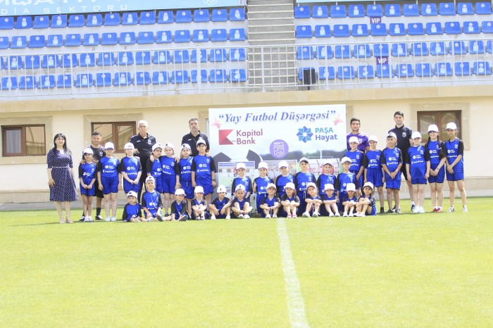 "Kapital Bank"ın dəstəyi ilə ənənəvi “Yay Futbol Düşərgəsi” keçirilir - FOTOLAR